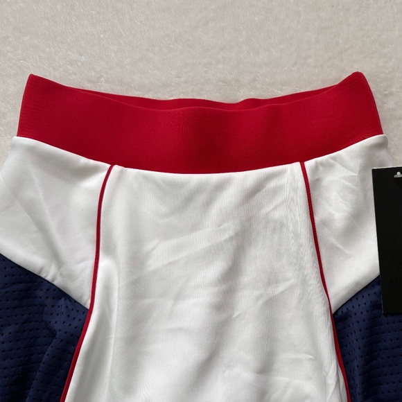 MICHI High Waist Electric Tennis Skirt with Attached Shorts - Picture 3 of 9